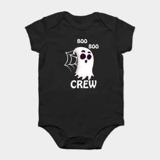 Boo Boo Crew Nurse Ghost Funny Halloween Costume Gift T-Shirt Baby Bodysuit